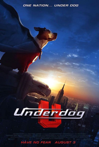 Underdog, chien volant non identifié