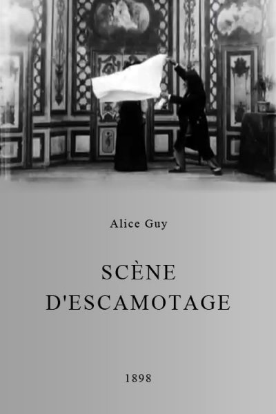 Scène d'escamotage