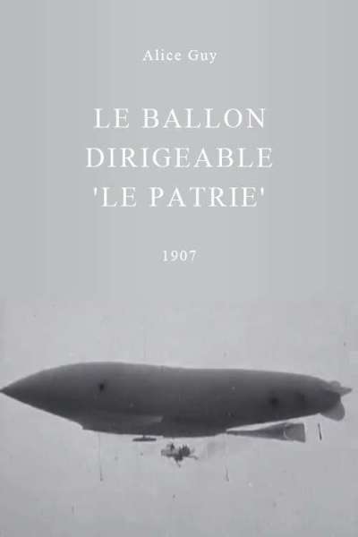 Le ballon dirigeable 'Le patrie'