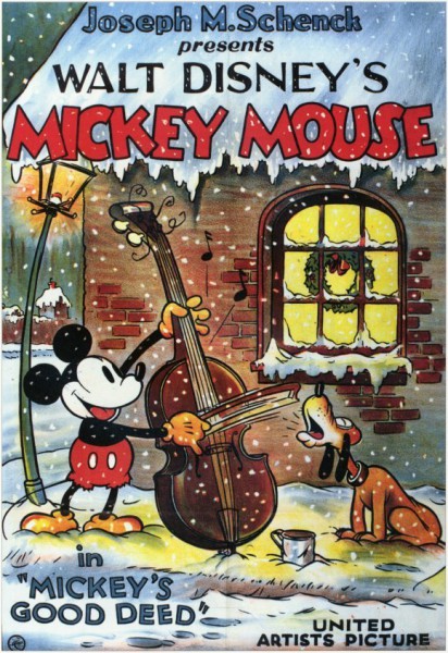 Mickey père Noël