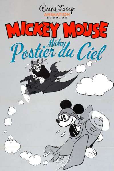 Mickey postier du ciel