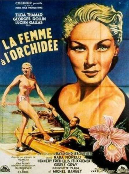 La femme à l'orchidée