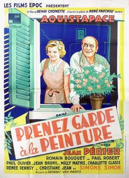 Prenez garde à la peinture