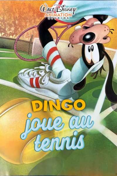 Dingo Joue au Tennis