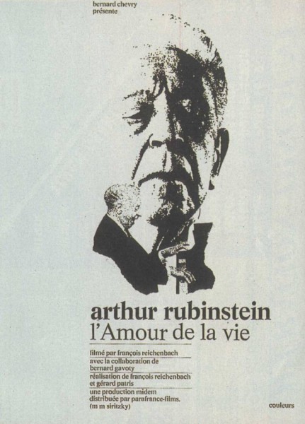 L'Amour de la vie - Artur Rubinstein