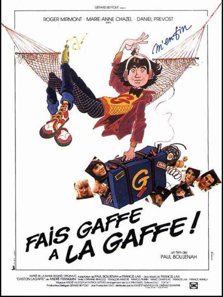 Fais gaffe à la gaffe !