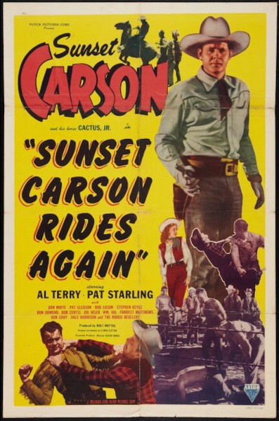 Sunset Carson Rides Again