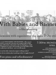 With Babies and Banners: Story of the Women's Emergency Brigade