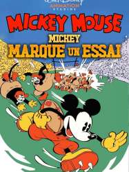 Mickey Marque un Essai