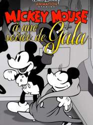 Mickey à une soirée gala