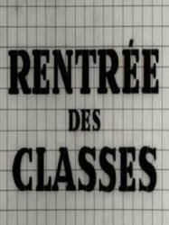 Rentrée des classes