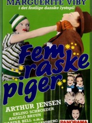 Fem raske piger