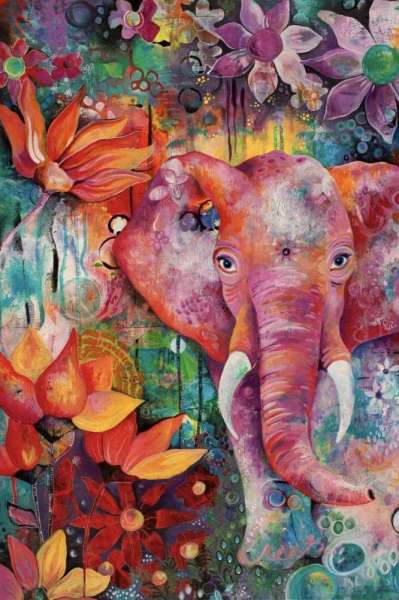 A Fuchsia Elephant