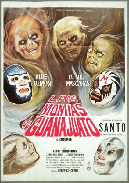 El Santo vs. las momias de Guanajuato