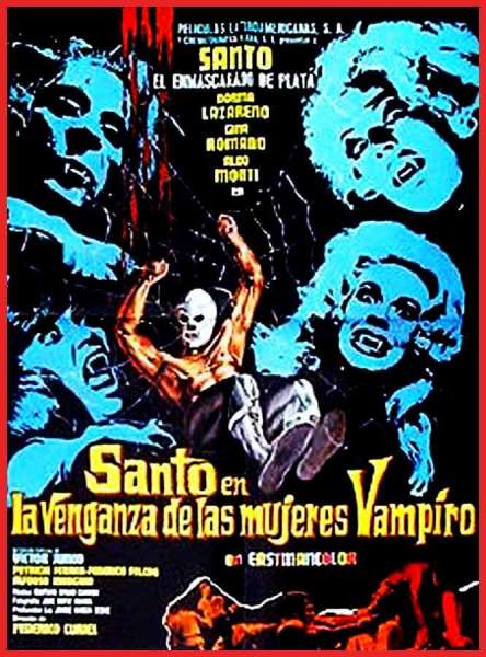 Santo en la venganza de las mujeres vampiro