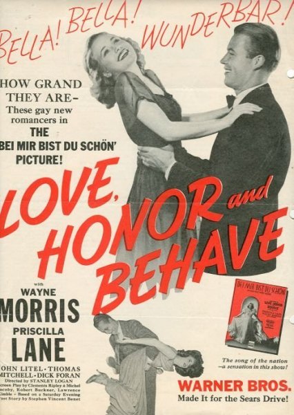 Love, Honor and Behave