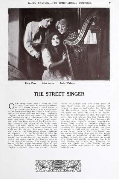 The Street Singer