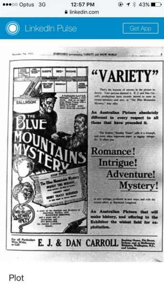 The Blue Mountains Mystery